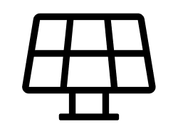Solarzellen |  Fontawesome / Chamleon