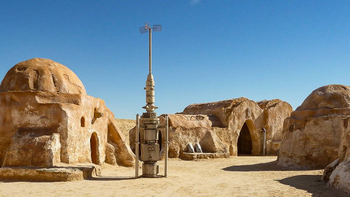 Star Wars Filmset am Rande der Sahara |  ATTA Tunisia / Chamleon