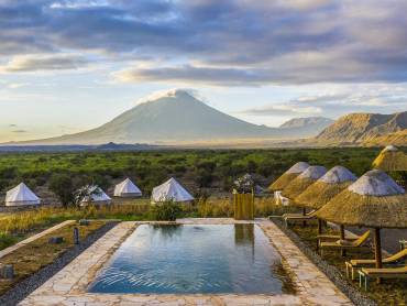 Africa Safari Lake Natron Lodge  |  Africa Safari Lake Natron Lodge / Chamleon