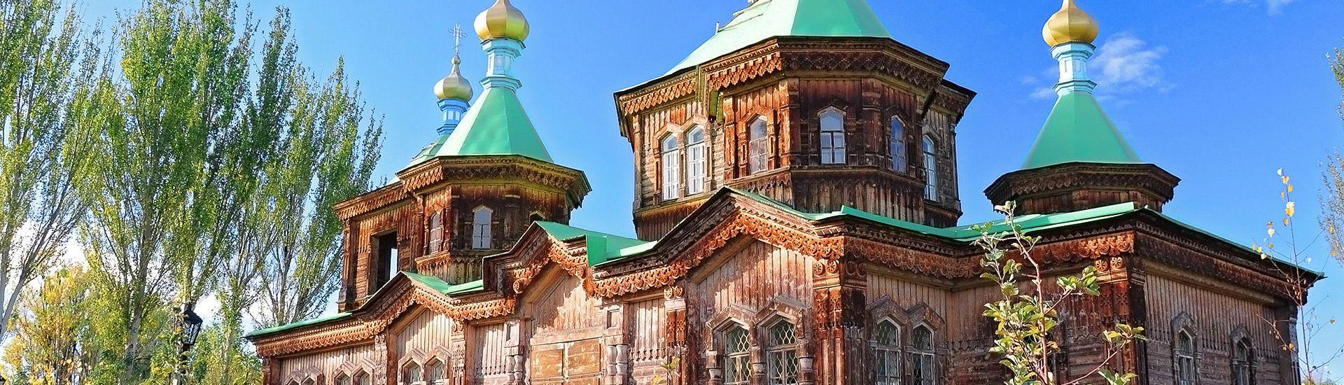 Russisch-orthodoxe Kirche in Karakol |  Novi Nomad / Chamleon